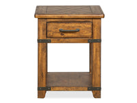 Chesterfield - Rectangular End Table - Farmhouse Timber