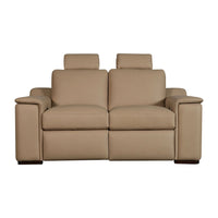Armon - Loveseat With Power Footrest & ZG - Brown