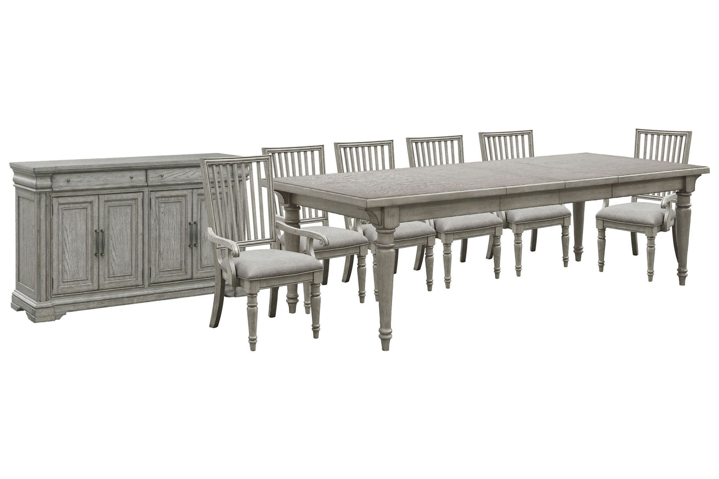Madison Ridge - Extendable Leg Dining Room Table Set