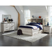 Riverwood - Full Bookcase Bed with Trundle