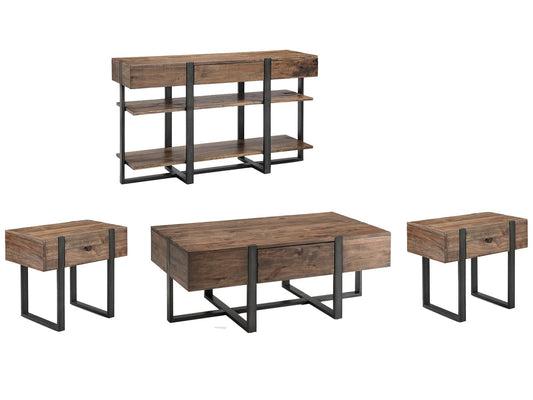 Prescott - Condo Rectangular Cocktail Table Set