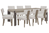 Anderson Park - Leg Dining Table Set With Klismos Chairs