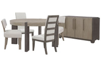 Anderson Park - Round Dining Table Set With Kilsmos Chairs