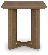 Serene Bay - Dark Brown - Square End Table