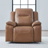 Callihan - Swivel Glider Recliner P3 - York Butternut