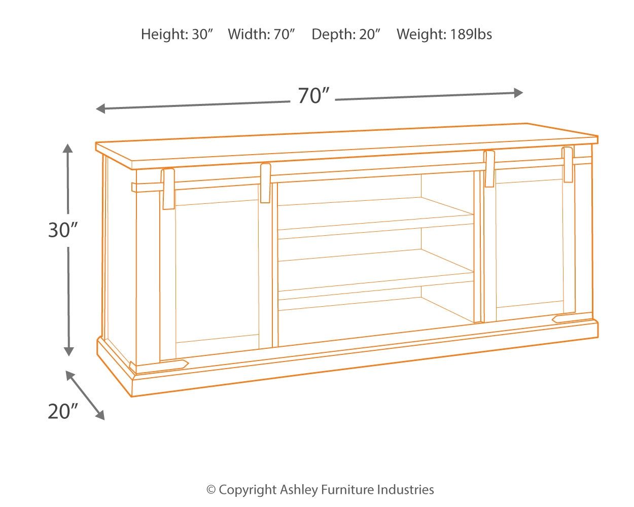 Budmore - TV Stand