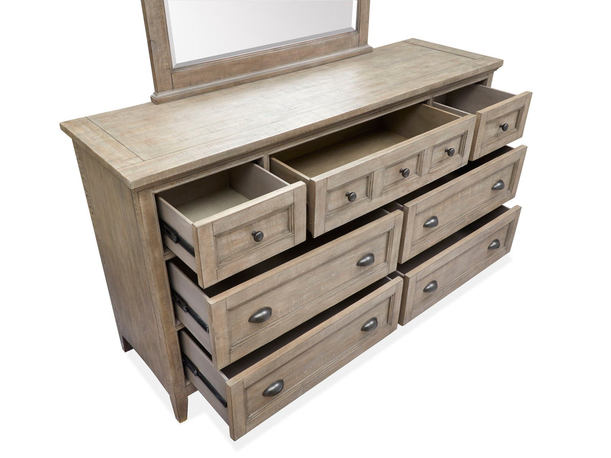 Paxton Place - Wood Drawer Dresser