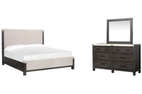Plum Creek - Upholstered Panel Bedroom Set