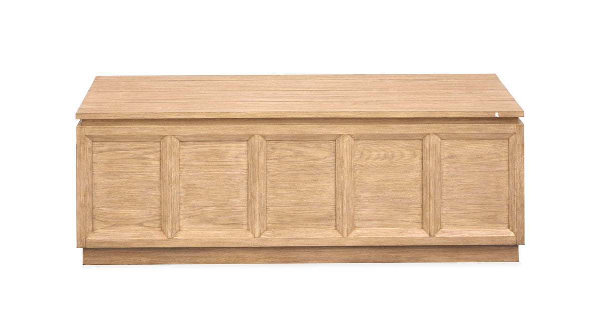 Burnham - Lift Top Storage Cocktail Table With Casters - Sable Dusk