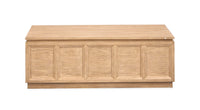 Burnham - Lift Top Storage Cocktail Table With Casters - Sable Dusk