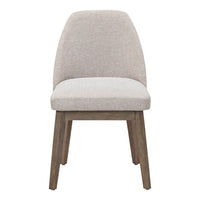 Edison - Upholstered Side Chair (RTA) - Brownstone With Faux Marble Tops