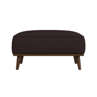 Destiny - Ottoman With Wood Base