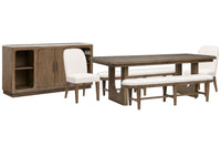 Westbourne - Extendable Trestle Dining Table Set