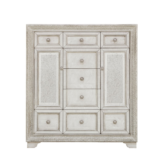 Camila - 9 Drawer Door Chest - Natural