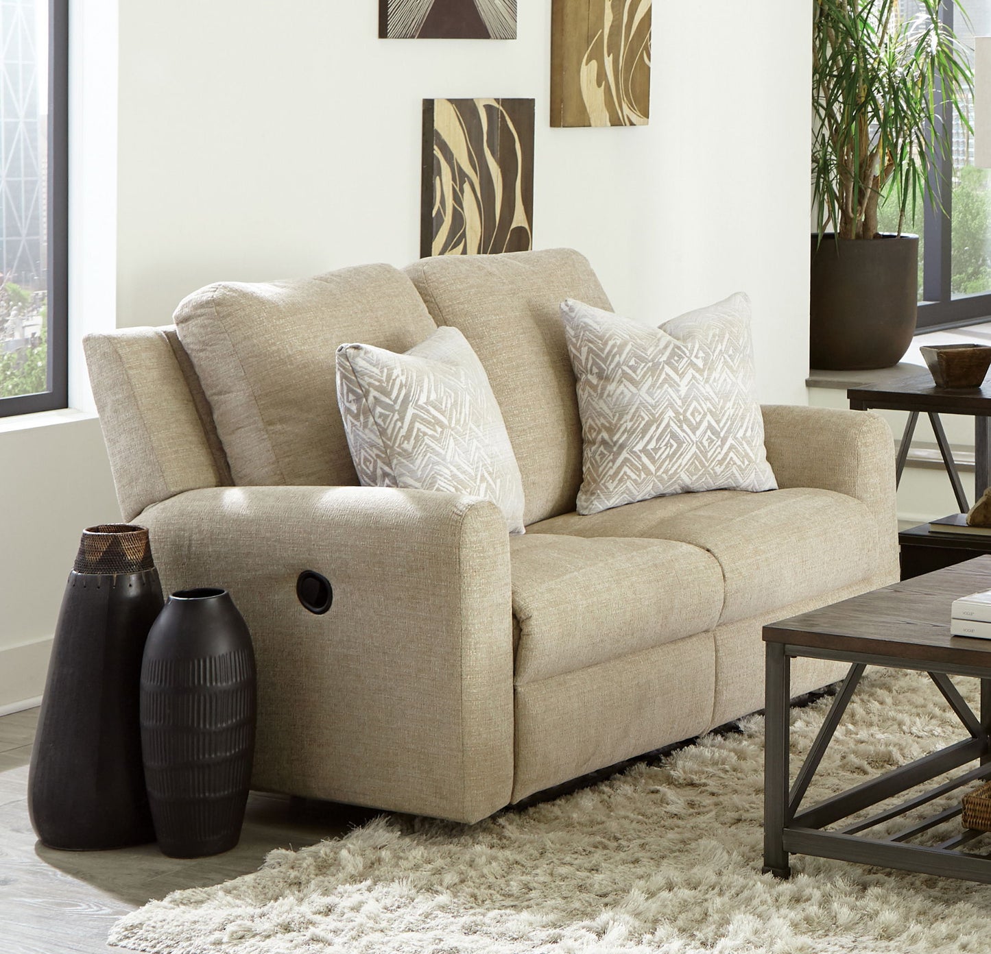 Calvin - Reclining Loveseat