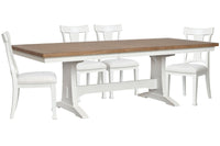 Kingston - Extendable Trestle Dining Table Set
