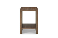 Baxton - Square End Table - Sienna Ridge