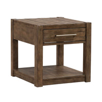 Broadmore - Drawer End Table - Brown