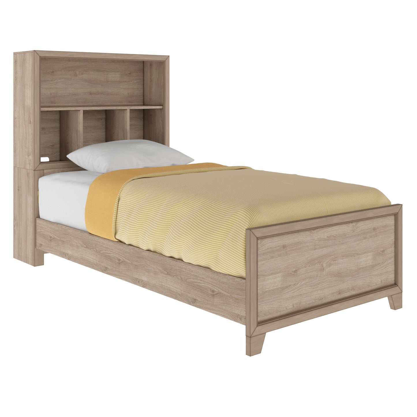 River Creek - Bed with Bookcase Headboard