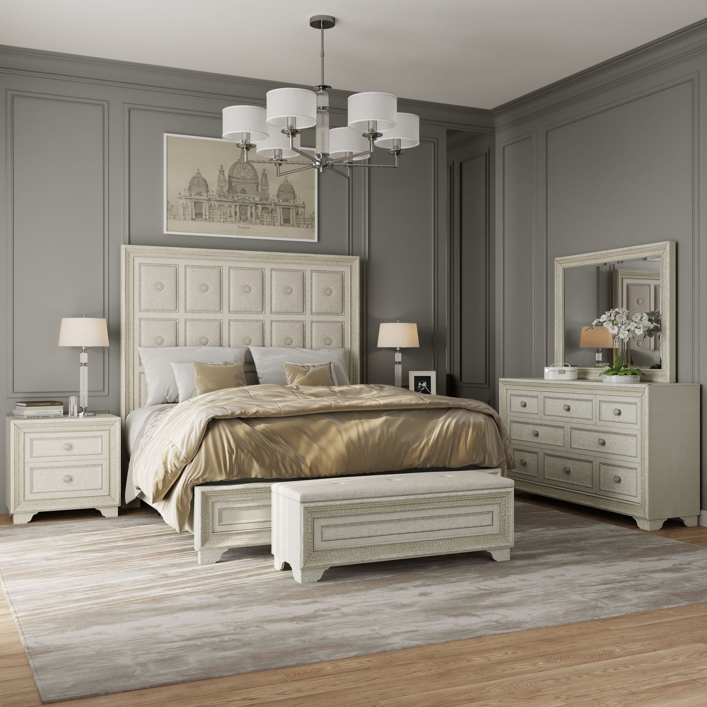 Camila - 8 Drawer Dresser - Natural