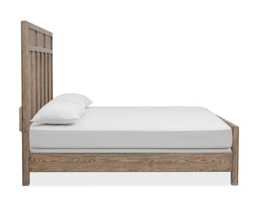 Claremont - Queen Panel Bed - Smokey Taupe