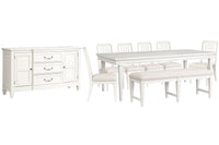 Willowbrook - Extendable Rectangular Dining Table Set