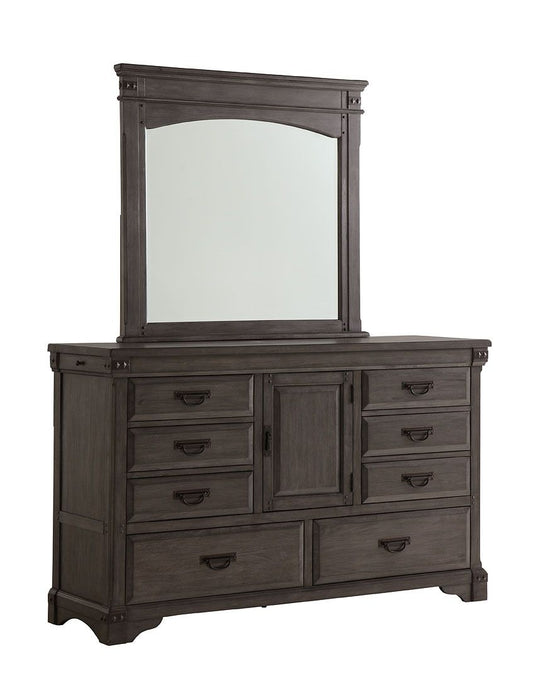 B09862 - Wood Dresser - Gray