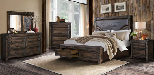 B02122 - Bench Storage Bed