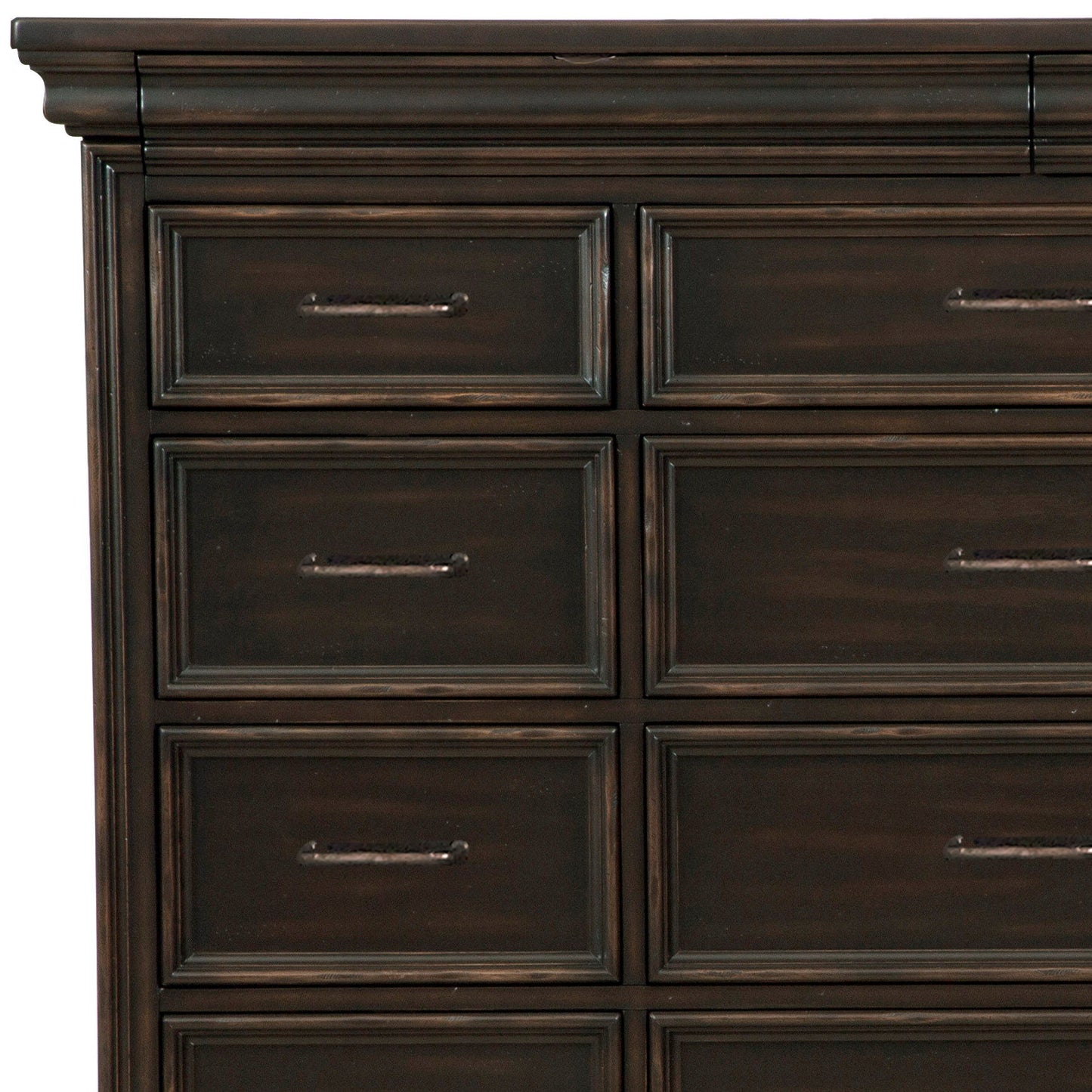 Caldwell - 17 Drawer Master Chest - Brown