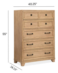 Coventry - Drawer Chest - Honey Wheat