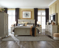Newport - Landscape Mirror - Alabaster