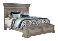 Madison Ridge - Queen Panel Bed With Blanket Chest Footboard - Heritage Taupe