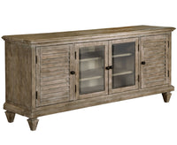 Lancaster - Rustic Entertainment Console - Dovetail Grey