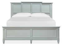 Glenbrook - Complete California King Panel Bed - Pebble