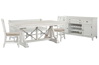 Heron Cove - Extendable Trestle Dining Table Set