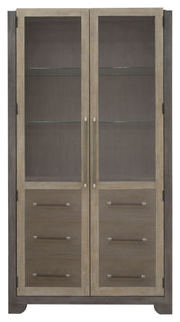 Anderson Park - China Cabinet - Moose Trail / Frontier Brown