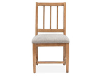 Lindon - Dining Side Chair With Upholstered Seat (Set of 2) - Gray