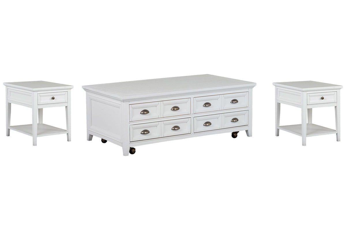 Heron Cove - Lift Top Storage Cocktail Table Set