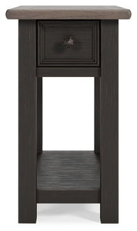 Tyler - Black / Gray - Chair Side End Table