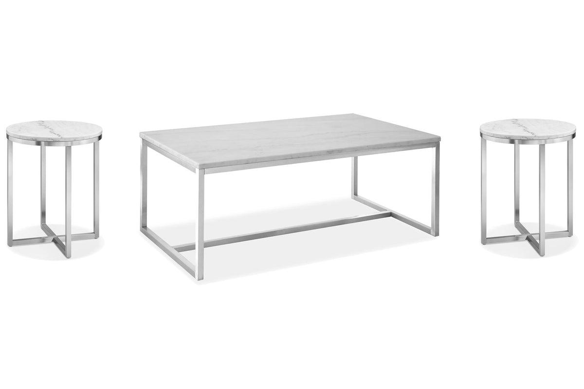 Esme - Rectangular Cocktail Table Set