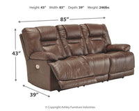 Wurstrow - Power Reclining Sofa