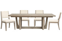 Braelyn - Extendable Trestle Dining Table Set