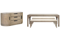 Braelyn - Extendable Rectangular Dining Table Set