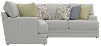 Stockbridge - Sectional With Comfort Coil Seating And 9 Accent Pillows Included