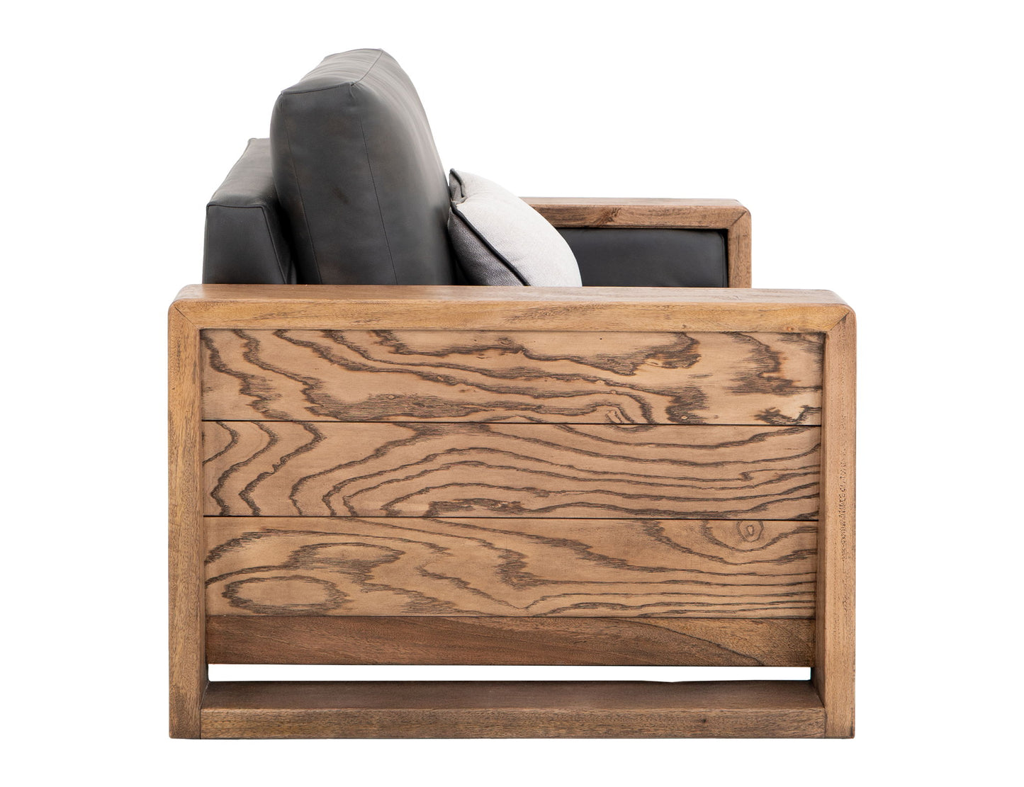 Ancora - Armchair - Dark Gray / Light Brown