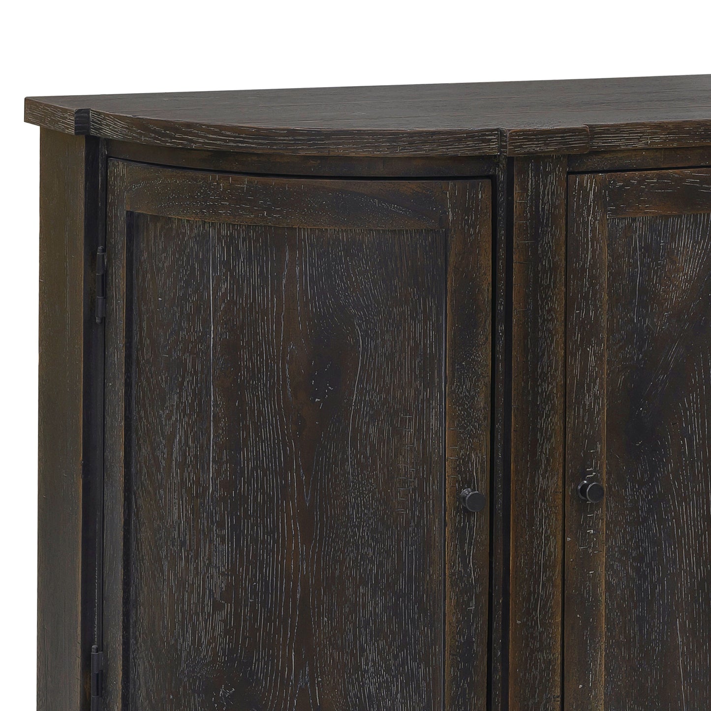 Pulaski Accents - Curved 3 Door Hallway Accent Chest - Brown