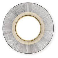 Dallmen - Black / Gold Finish - Accent Mirror