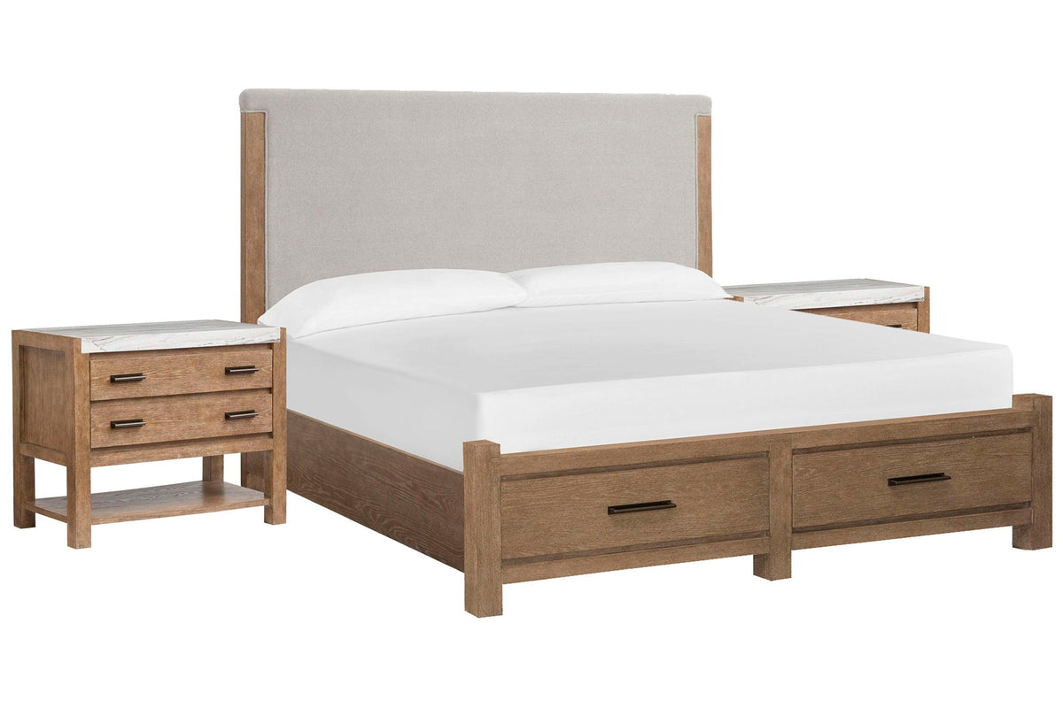 Plum Creek - Upholstered Panel Storage Bedroom Set