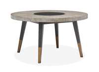 Ryker - Round Dining Table - Homestead Brown