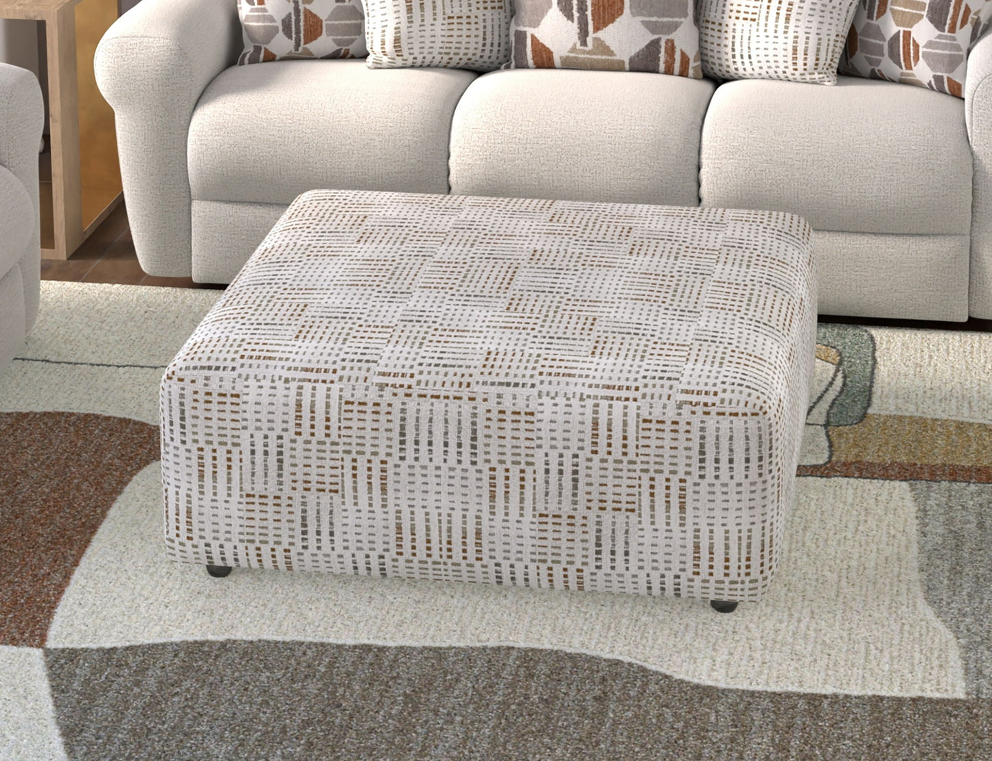 Kellen - Castered Cocktail Ottoman